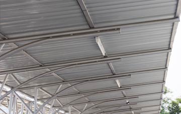 installing Lesbury metal roofing